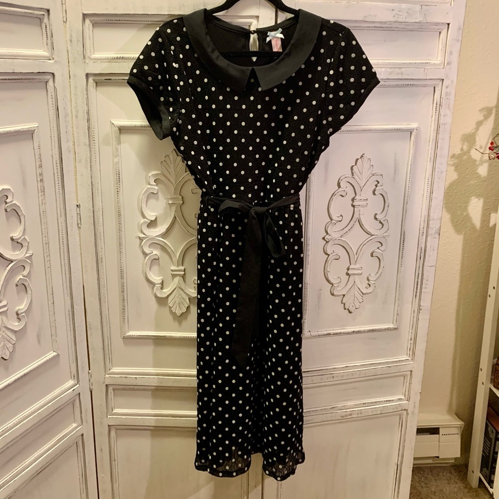 Down East Polka Dot Dress